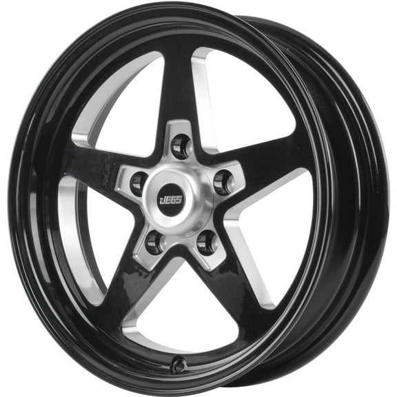 JEGS 681252 SSR Star Wheel Size: 15 x 4 Bolt Pattern: 5 x 4.75 Back Spacing: 1.7