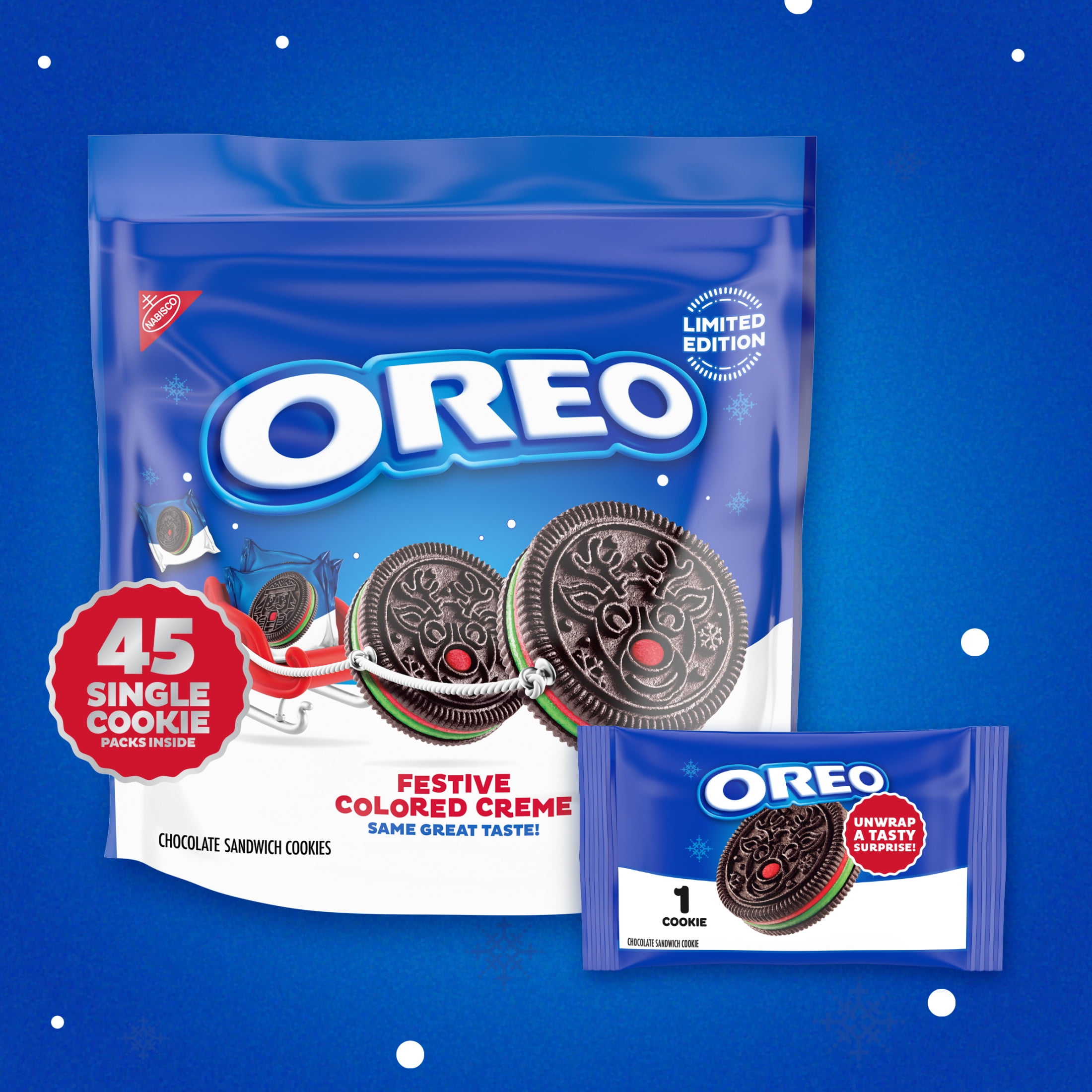 Oreo - Brandclub - OREO Red and Green Festive Creme Chocolate