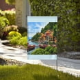 thumbnail image 4 of PAYOHTO Double Sided Garden Flag for Yard Varenna, Italy. Picturesque Town At Lake Como. Outdoors Festival Colorful Decoration, 4 of 12