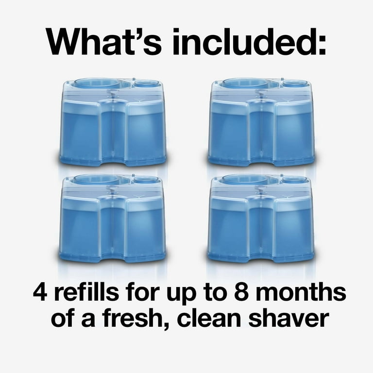 Braun Clean & Renew Refill Cartridges CCR - 4 Pack Razor