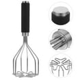 thumbnail image 2 of Machacadores de papas manuales reutilizables, prensador de papas de metal, prensador de frutas, utensilio de cocina, 2 of 7