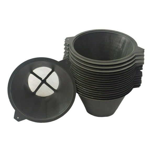 Embudo de pintura multiusos, flexible, portátil, de boca ancha, universal, para el hogar, 20 unidades Largo