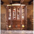 thumbnail image 2 of Michael Amini Villa Valencia China Buffet with Lighted Top - Classic Chestnut, 2 of 14
