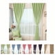thumbnail image 3 of Cortina estampada con estrellas en estilo campestre, color verde, 1 metro de ancho x 1.3 metros de alto, ideal para decoración moderna., 3 of 6
