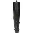 thumbnail image 3 of Sam Edelman Pansy 2 Black Leather Buckled Knee High Riding Boots Wide Calf (Black Wide Calf, 7), 3 of 3