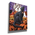 thumbnail image 2 of Epic Graffiti 'Moon Cat & Pumpkins' by Cathy Horvath-Buchanan, Canvas Wall Art, 26"x34", 2 of 8