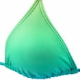 thumbnail image 4 of MSJUHEG Halter String,Peplum Swimsuits for Women,Bralette Bikini Set,Thong Bikini Sets for Women,2 Piece Bikini Set,Bikini Tops Full Coverage Bottoms,Push Up Blue XL, 4 of 6
