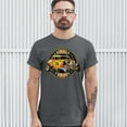 thumbnail image 3 of Tee Hunt American Garage T-Shirt Retro Hot Rod Vintage American Muscle Men's Tee, Charcoal, X-Large, 3 of 5