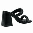 thumbnail image 3 of JENN ARDOR Women's Heeled Sandals Chunky Heel Square Toe Strappy Sandals for Women Mules Heels Comfortable Slide Dress Sandals, 3 of 6