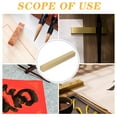 thumbnail image 3 of Raindrops  2 Pcs Ruler Small Paper Weights Brass Paperweight, 3 of 8