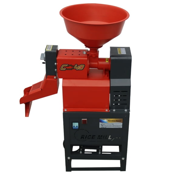 Rice Milling Machine Rice Millet Corn Grain Grinder Machine Wheat Cereals Peeling Sheller Huller 220V
