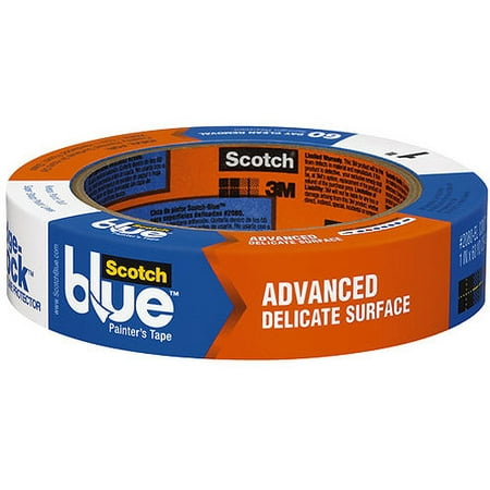 ScotchBlue Painter's Tape Walls and Wood Floors with Edge-Lock, 1 Roll, 0.94