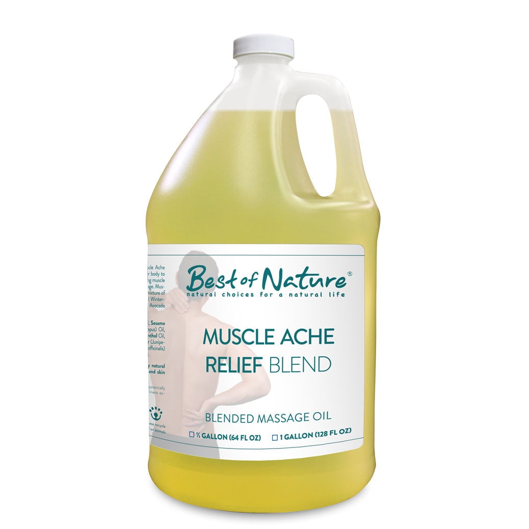 Muscle Ache Relief Blend Massage Oil (1 Gallon)