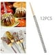thumbnail image 3 of Bling Candy Apple Sticks Palillos De Comida De 15 Cm Para Buffet, Barbacoa, Fabricación De Dulces, Plata Sunnimix selecciones de cócteles, 3 of 8