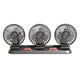 thumbnail image 5 of Ventilador de coche, ventilador personal de refrigeración para vehículos, potente y silencioso, ventiladores automáticos de 3 cabezales, aire 5V, 5 of 9