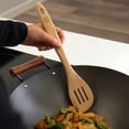 thumbnail image 4 of Joyce Chen Burnished Bamboo Slotted Spatula, 13-Inch, 4 of 7