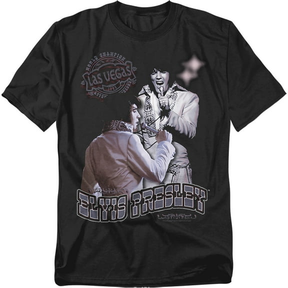 Elvis Presley T-Shirt Violet Vegas Unisex Graphic Tee For Men & Women