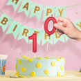 thumbnail image 5 of Bougies d'Anniversaire Rouges à 3 Chiffres pour Gâteau, Bougies Numéro 3 de 2,76 Po pour Dessus de Gâteau pour Décorations de Gâteau d'Anniversaire de Mariage, Décorations de Fête d'Anniversaire, 5 of 5