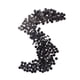 thumbnail image 3 of 300pcs 6mm diapasón de plástico puntos incrustaciones de abulón material para guitarra de ukelele banjo mandolina GF46 (negro), 3 of 5
