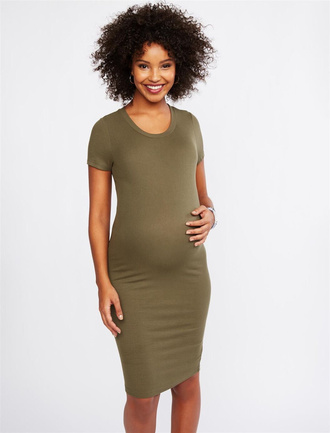 Motherhood Maternity Women's Rib Knit 