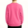 thumbnail image 4 of FAIWAD Kids Cotton Sweatshirt Boy Girl Basic Plain Sweatshirt Thin Long Sleeve Crewneck Pullover Tops, 4 of 9