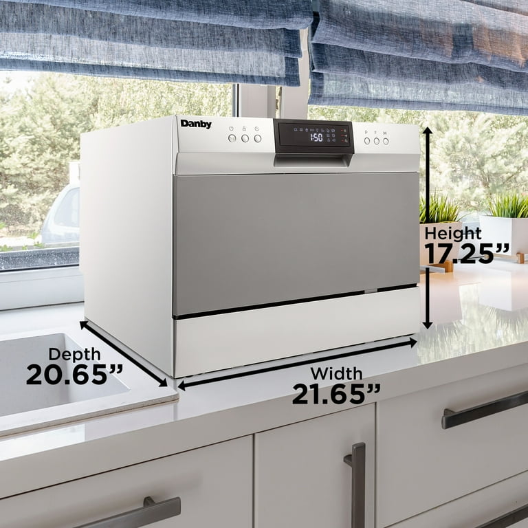 Danby Brick Portable Dishwasher Wash Cycles Danby Ddw621wdb Energy