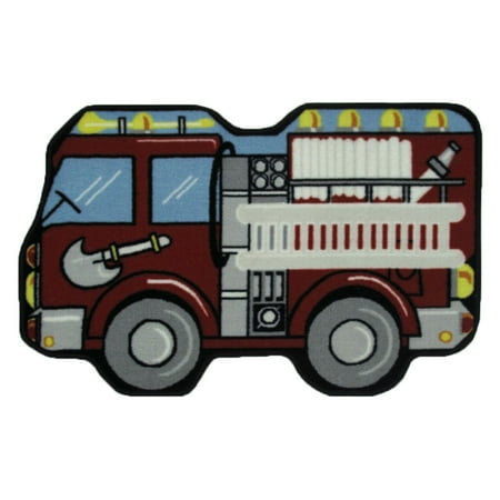 - Fun Rugs Fire Engine 31