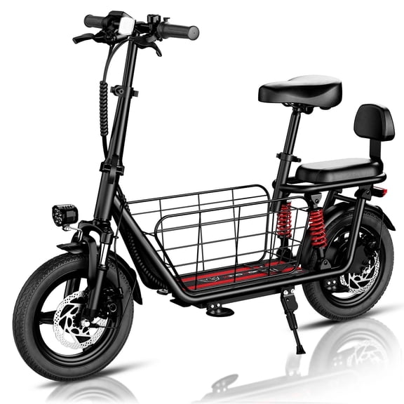 Windhorse C3 Electric Scooter with Extra Child Seat - 850W Peak Power - 330 LBS Max Load - 20 MPH - 16" Commuting E Scooter for Adults