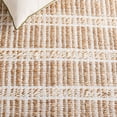 thumbnail image 6 of SAFAVIEH Natural Fiber Kostadin Striped Area Rug, Ivory/Natural, 4' x 6', 6 of 11