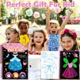 thumbnail image 7 of pigipigi Art Craft Activity for Kids: Fun Foil Change , No Mess Creative Travel Supply Set, Idea Birthday Christmas Valentine Gift for Girl Boy Children 3 4 5 6 7 8 9 Year Old, 7 of 7