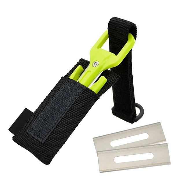 WIFKLSIIPG Diving Cutting Special Diving Blunt Point Line Cutter Underwater Secant for Underwater Use