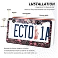 thumbnail image 5 of GZHJMY 2 Pcs License Plate Frame Valentine's Day Flower License Plate Cover Universal Aluminum US Car Tag Frame with 2 Holes and Screws for Front & Back License Plate Decorative, 5 of 7