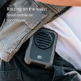 thumbnail image 4 of Ventilateur de Cou/taille Suspendu 2000mAh USB Mini Portable Rechargeable pour Camping Extérieur Randonnée Escalade Course Sports B, 4 of 6