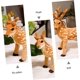 thumbnail image 5 of pieza de muñeco de alce de peluche para niños, cojín de espalda de ciervo sika, muñeco de peluche de ciervo sika, almohada de peluche para bebé de Navidad, 5 of 5