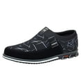 thumbnail image 1 of asddcavvf Fashion Style Men's Breathable Comfortable Business Slip On Work Leisure Hit Color Leather, 1 of 8
