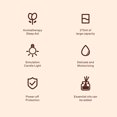 thumbnail image 3 of Aroma Essential Oil Diffuser Mute 270ml USB Powered Waterless Auto-Off Simulation Mist Aromatherapy Air Humidifier for Home Bedroom Office Yoga, 3 of 5