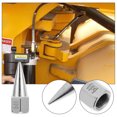 thumbnail image 3 of OFFIGAM 5Pcs Metal Grease Tip Kit Plated Silver Durable Sprayer Coupler for Equipment Lubrication, 3 of 6