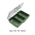 thumbnail image 2 of Caja de cebo para aparejos de pesca, equipo de contenedor de cebo para señuelos de peces (3 rejillas) Ehuebsd Para estrenar, 2 of 6