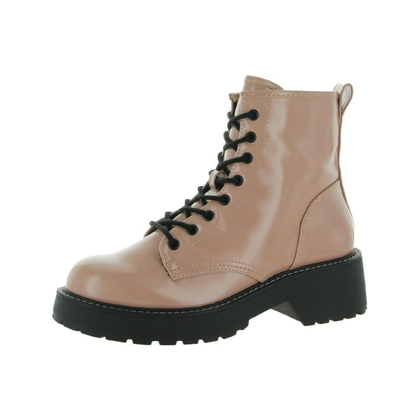 carra lace-up lug sole combat boots