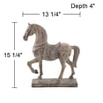 thumbnail image 6 of Kensington Hill Rustic Horse 15 1/4" High Statue, 6 of 6