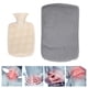 thumbnail image 4 of Calentador De Agua Caliente Para La Cintura, Bolsa De Agua Caliente Para La Cintura Con Compresa Caliente Gris Claro Súper Suave Con Cubierta De Felpa Para El Abdomen, 4 of 8