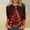 aa49_Red, variant on Elvqul Blouses for Women 3/4 Sleeve T Shirts Party Christmas Crewneck Loose Pullover Womens Tops Print