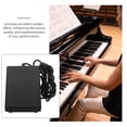 thumbnail image 3 of Pedal de sostenido universal para teclados con interruptor de polaridad y controlador de pie Midi para pianos digitales y sintetizadores, 3 of 8