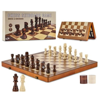 Mainstreet Classics Dutchman 3-in-1 Game Set, Chess, Checkers