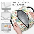 thumbnail image 6 of XMXT Reusable Lunch Bag Women, Cute Calculator Pattern Large Lunchbox Insulated Lunch Box for Work School, Multicolor, 6 of 9