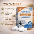 thumbnail image 3 of Groutastic Coffee Machine Cleaner Tablets, Descaler for Espresso Machines & Coffee Makers, 30 Count, 3 of 5