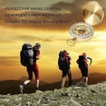thumbnail image 6 of Camping Survival Compass Metal Pocket Compass Kids Compass for Hiking Camping Hunting Outdoor Military Navigation Tool, 6 of 7