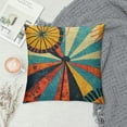 thumbnail image 2 of ONETECH  Square Throw Pillow Covers Colorful Japanese Umbrellas Pattern Pillow Cases Decorative for Home Bedroom Sofa Pillowcases Standard, 2 of 5