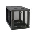 thumbnail image 2 of Tripp Lite 12U Wall Mount Rack Enclosure Server Cabinet Side Mount Wallmount - Rack cabinet - wall mountable - black - 12U - 19", 2 of 10