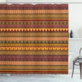 thumbnail image 1 of Ambesonne African Shower Curtain, Exotic Eyes, 69"Wx84"L, Multicolor, 1 of 3